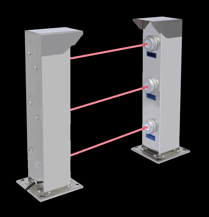 Thumbnail: HIGH QUALITY 3 BEAM PERIMETER LASER DETECTOR PAIR