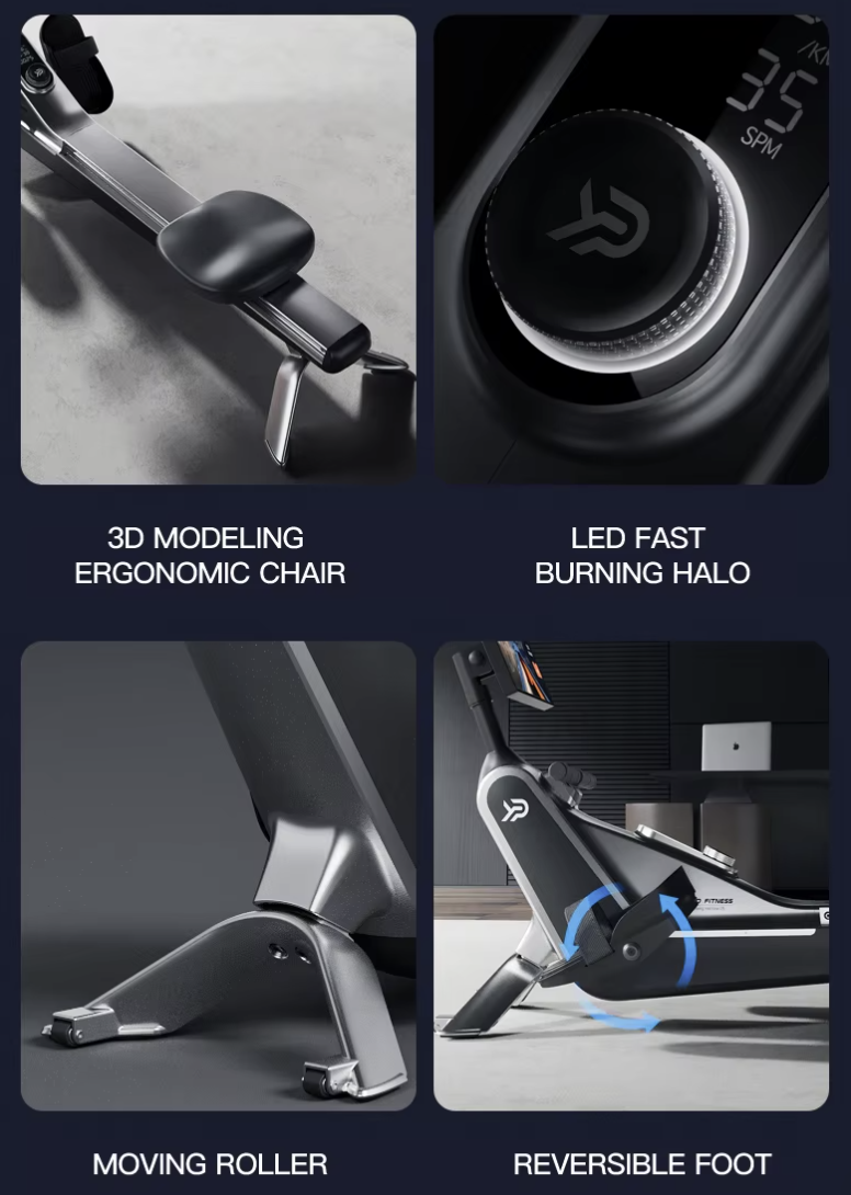 Thumbnail: Rowing Smart LCD Machine