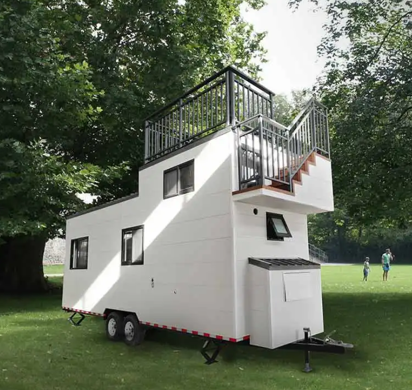 Thumbnail: Mobile Smart Small Cabin On Wheels