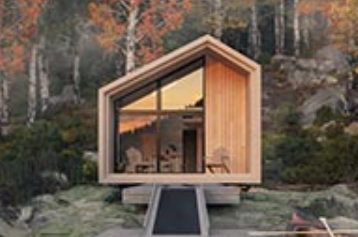 Thumbnail: Luxury Prefab Glamping Cabin