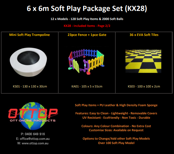 Thumbnail: 6 x 6m Soft Play Package Set