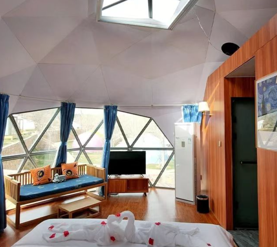 Thumbnail: All Glass Custom Geodesic Dome