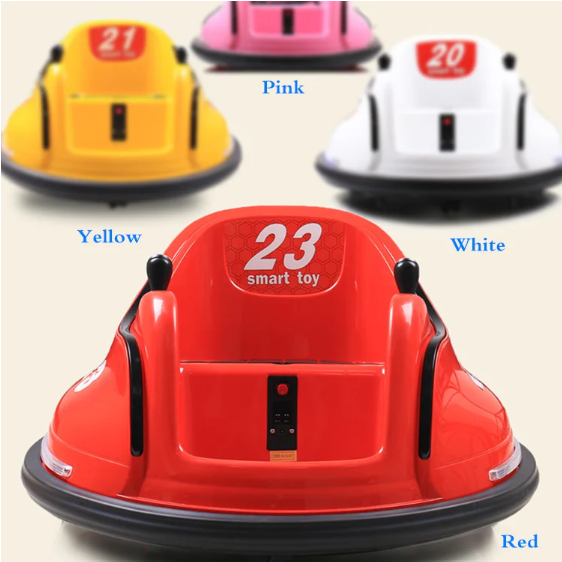 Thumbnail: Toddlers Bumper Car With Remote