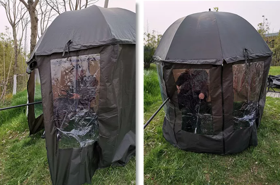 Thumbnail: Portable Fishing Sunshade Rainproof Umbrella Tent