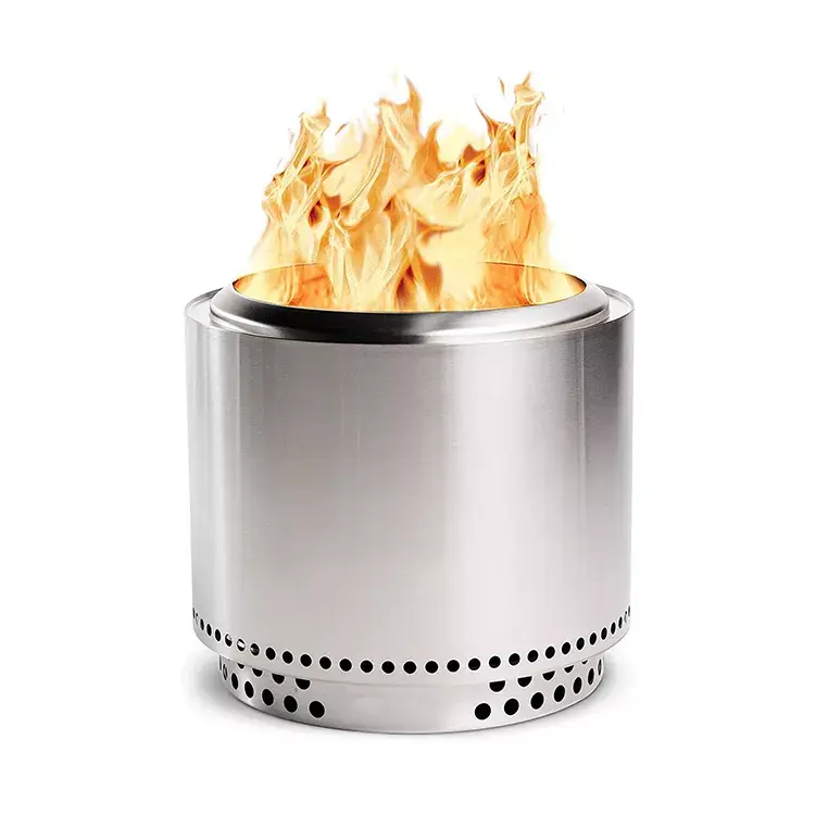 Thumbnail: High Quality Stainless Steel Wood Burning Fire Pit Stove