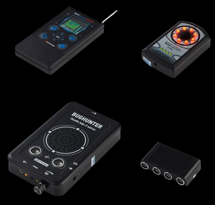 Thumbnail: FULL 4 PCE COUNTER SURVEILLANCE SPYWARE KIT