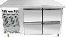 מקררי מגירות. ניתן להזמין מגירות של 4,6 ו8