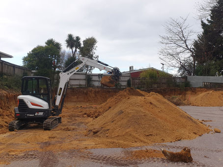 Blog 2 Drilling and Site Cut