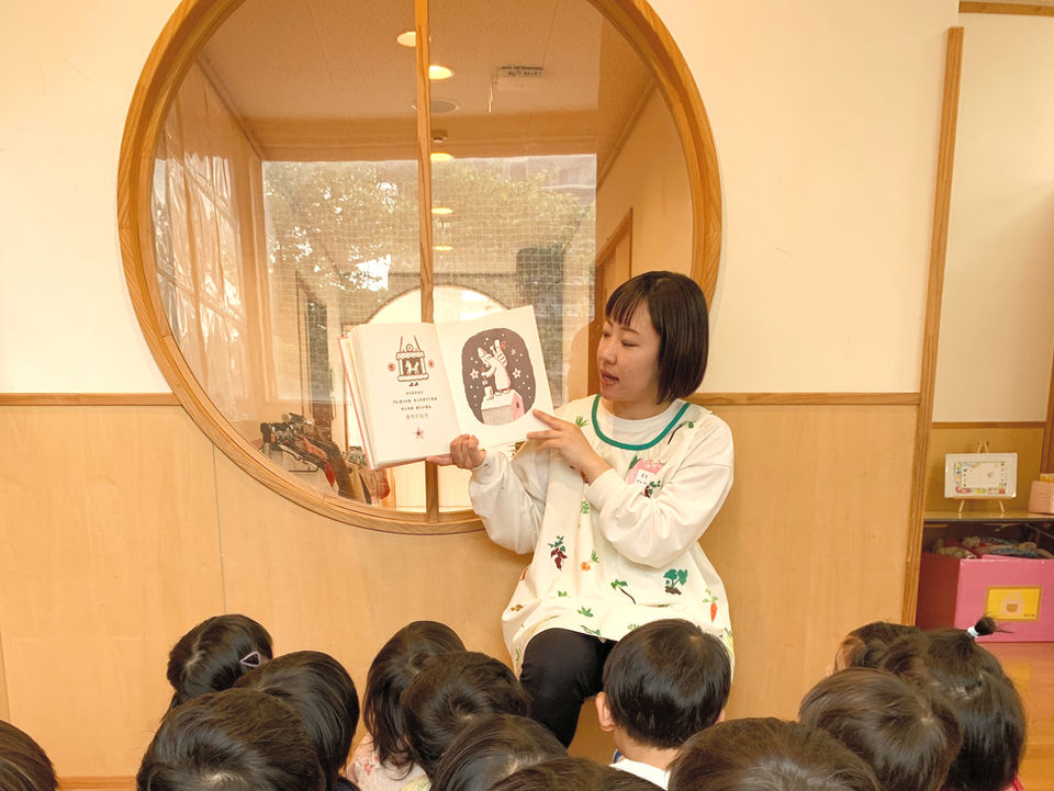 大津さくらこども園-園児が遊んでいる様子
