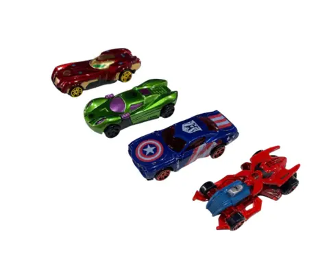 Miniatura: Autitos Metalicos x 4 Marvel