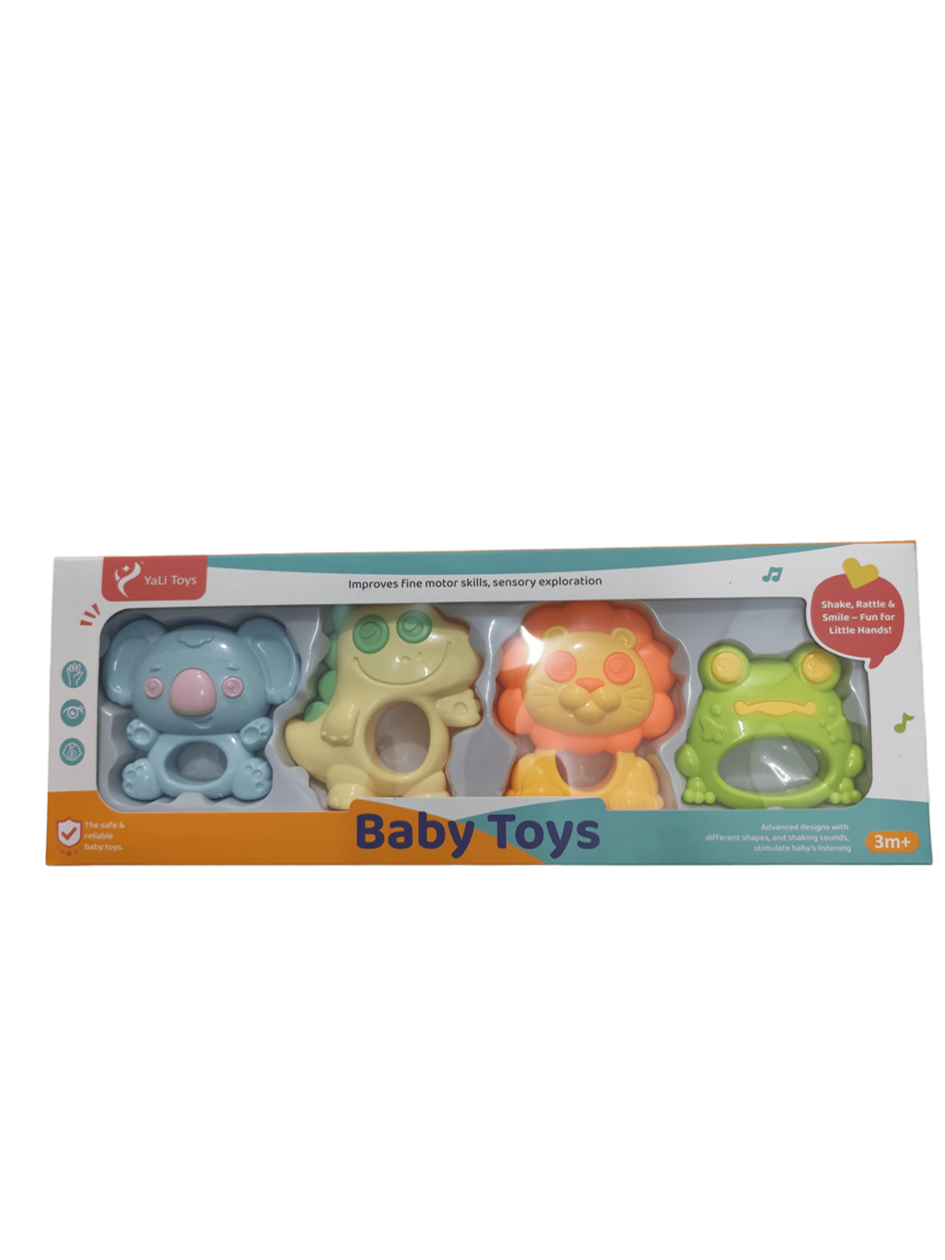 Sonajero x 4 en Caja