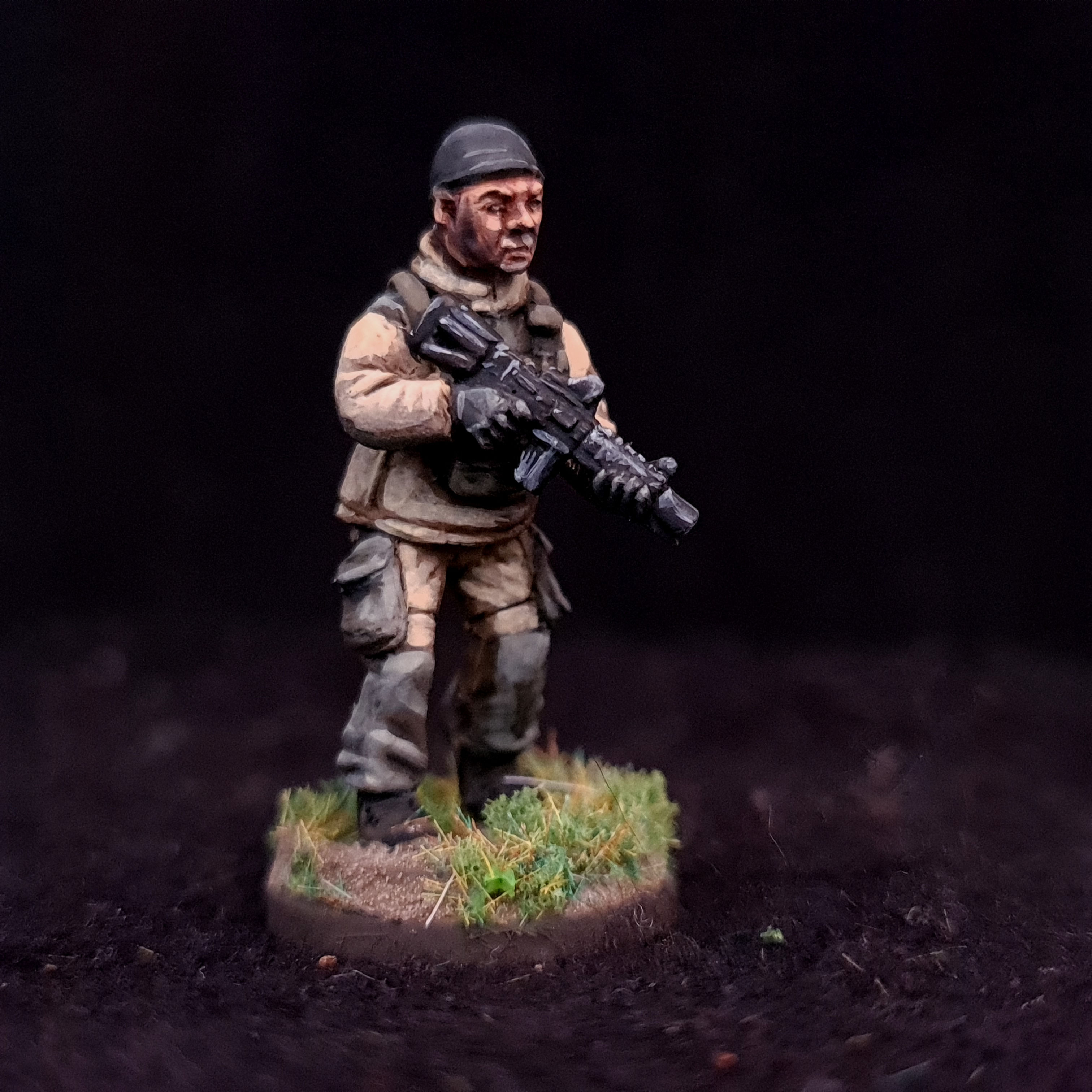 28mm Bearclaw Mercenaries ALPHA (4 metal cast)