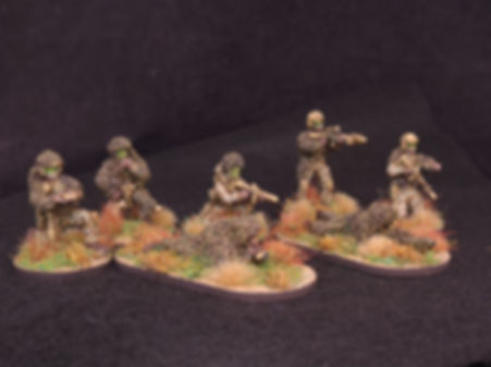 Reconnaissance Pathfinder team with CAS JTAC (7 metal cast)