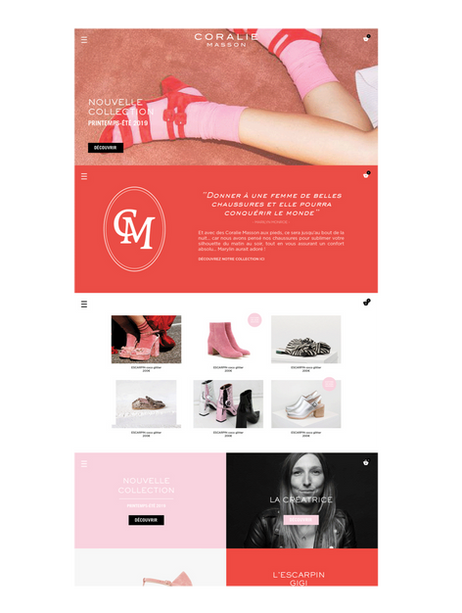 Coralie Masson | Sophie Kapin | Direction artistique et Identité visuelle - Marque de chaussures pour femme
