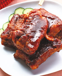 Arranged Food and Objects