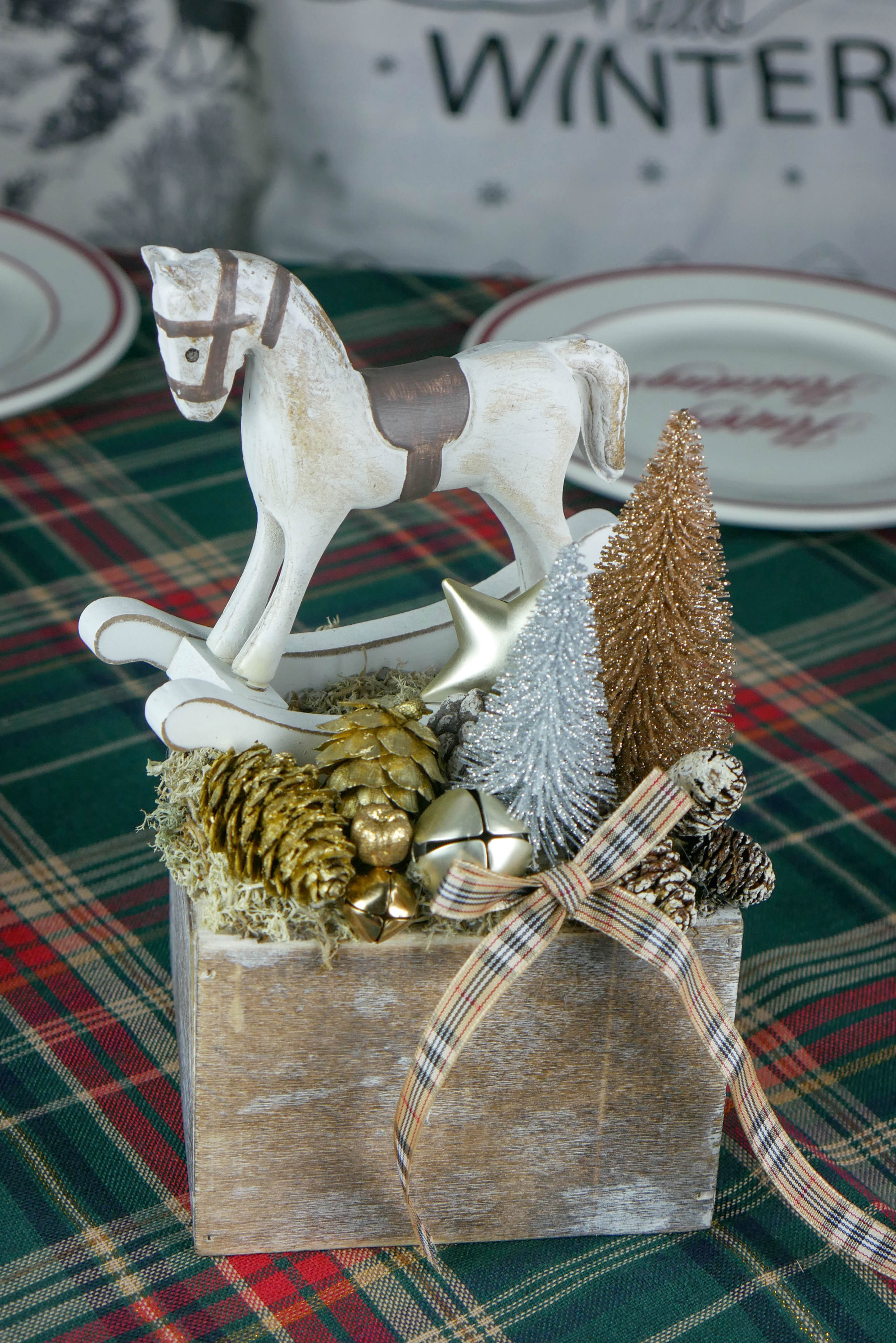 VINTAGE HORSE hintalovas dísz