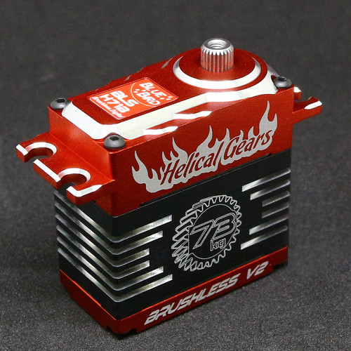 BLSH71B Helical Gear Brushless Servo Blue Bird Servos USA
