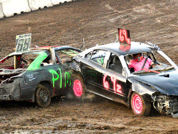Fair's demolition derby draws local drivers, large crowd