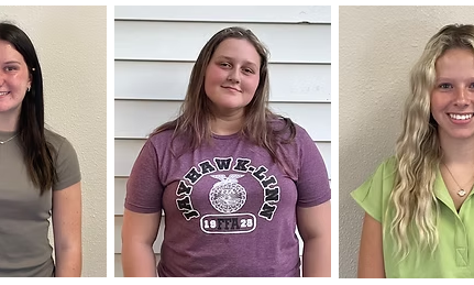 Three girls to vie for 2025 Linn County Fair queen crown