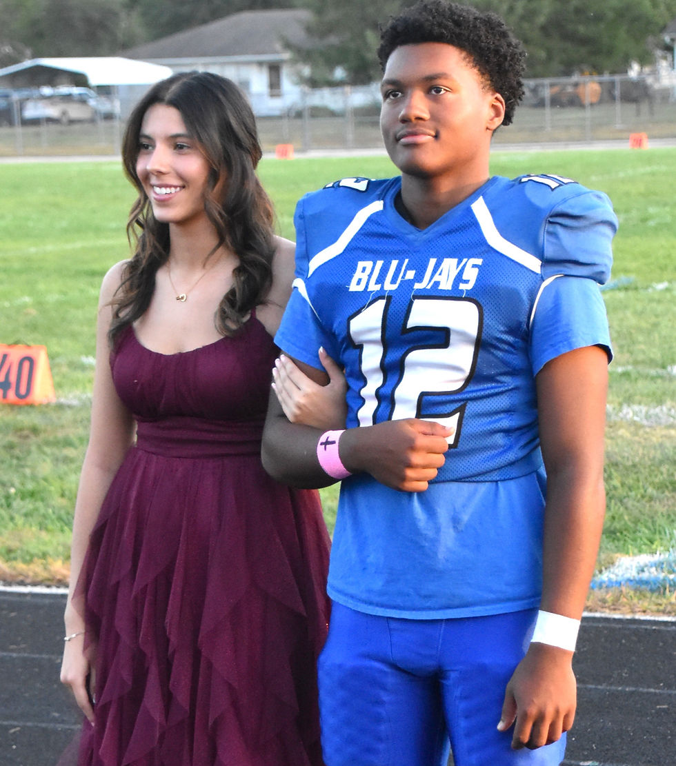 Natalie Bautista and escort Mario Davis