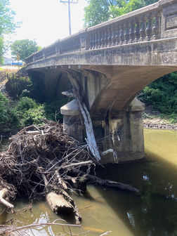 Estimated cost to replace old military bridge $1.8 million