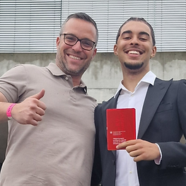 Erfolgreicher Lehrabschluss bei ORS – Duarte Rosa Rodrigues startet durch