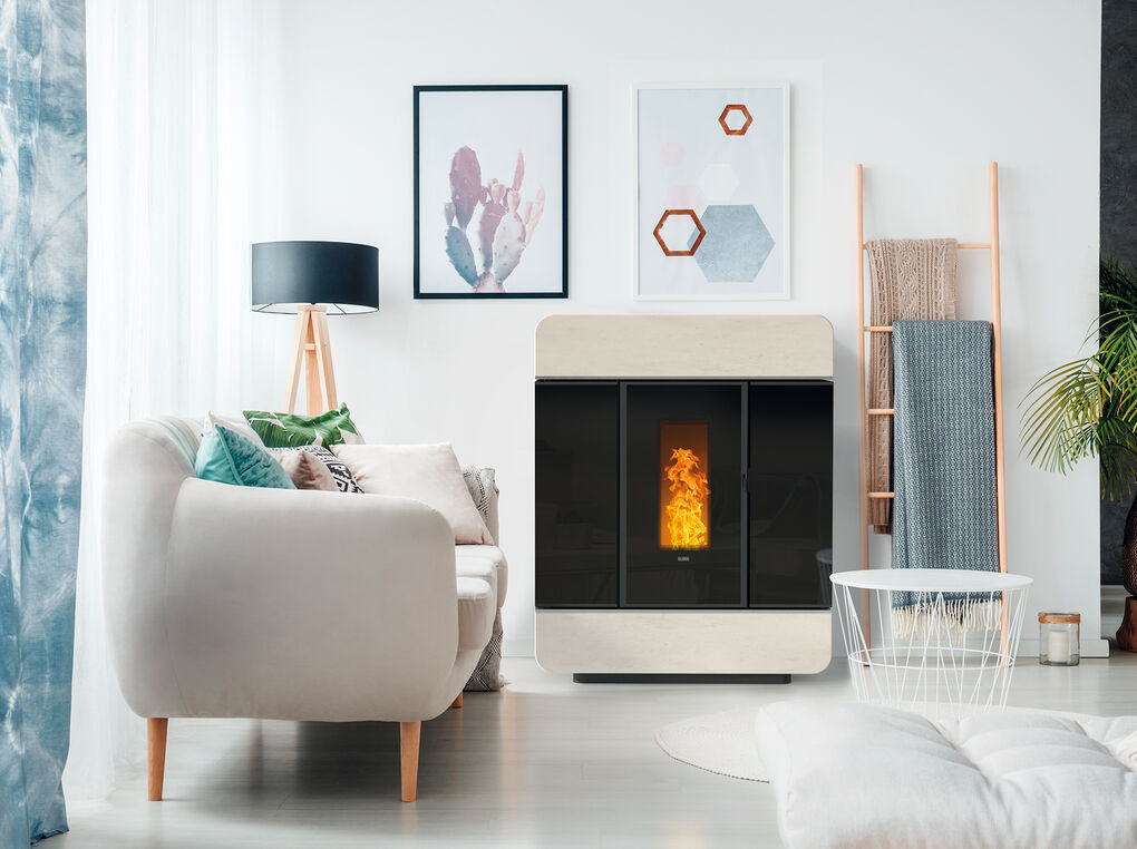 DIVA SLIM In house Wood Pellet Boiler/Heater