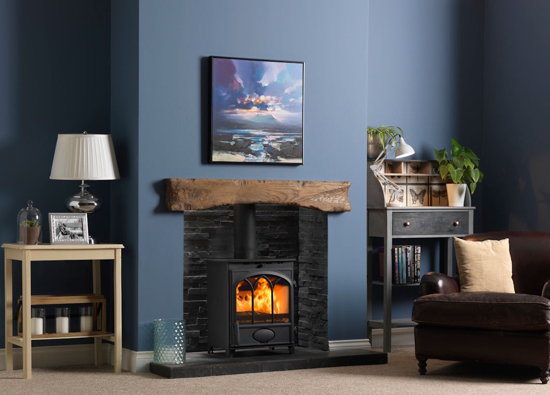 Fireline™ FT8 Multifuel stove with Tracery Door