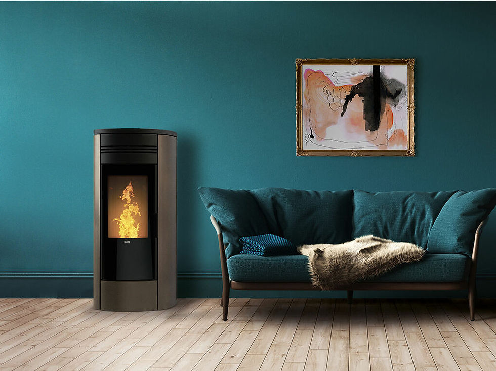 STYLE In-room Wood Pellet Boiler/Heater