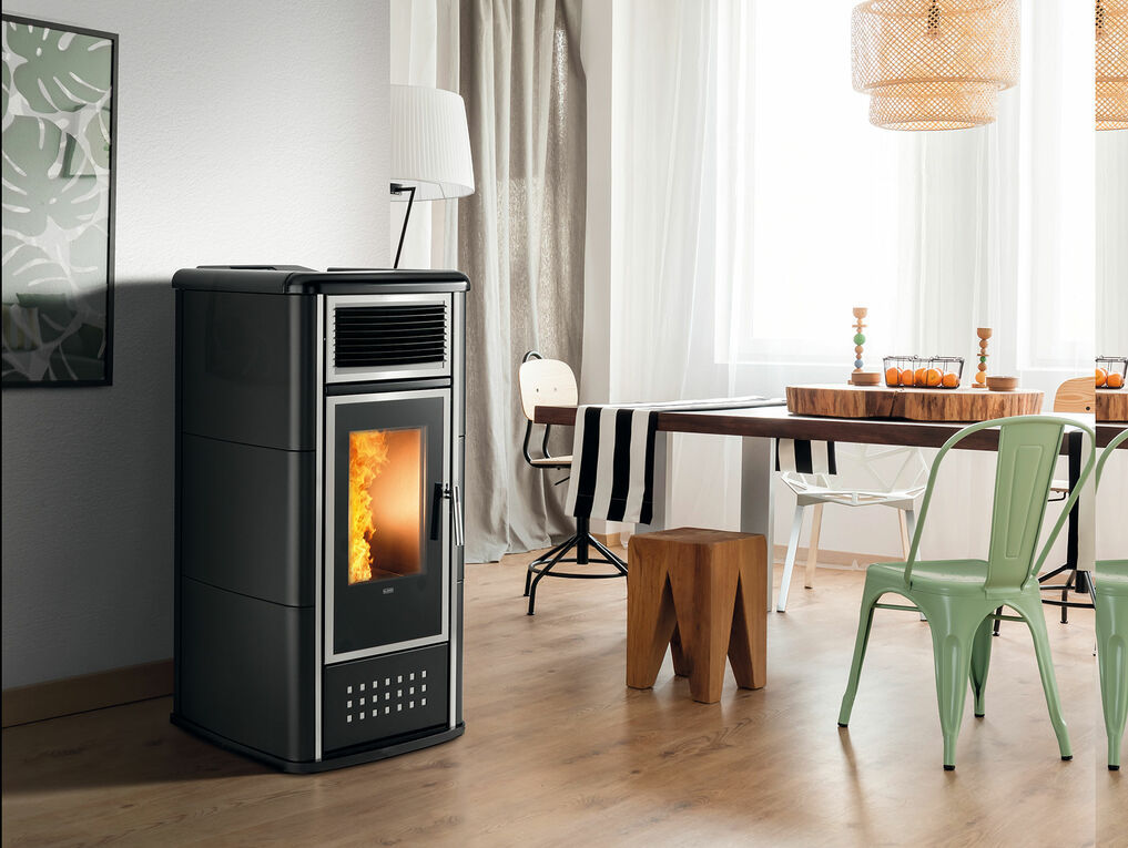 BELVEDERE In-room Wood Pellet Boiler/Heater