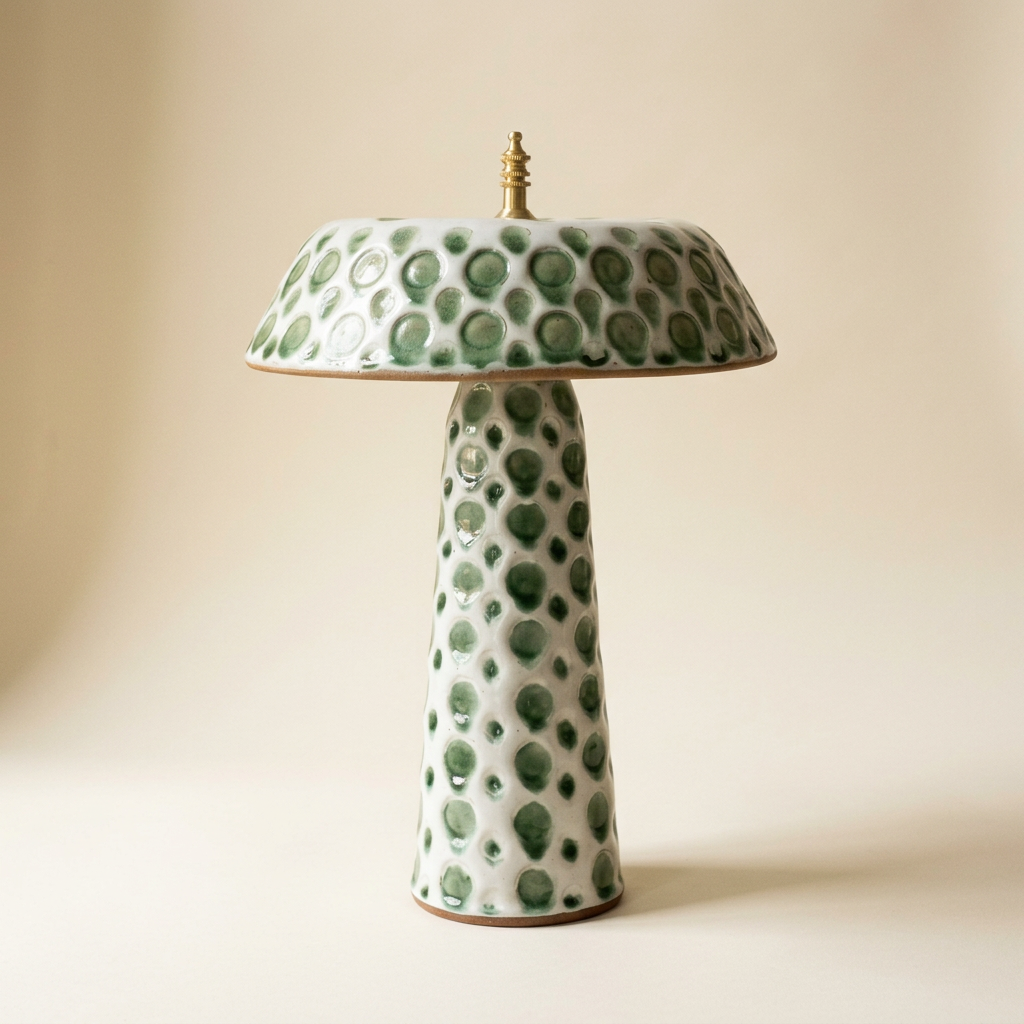 Palm Polka Lamp 17"