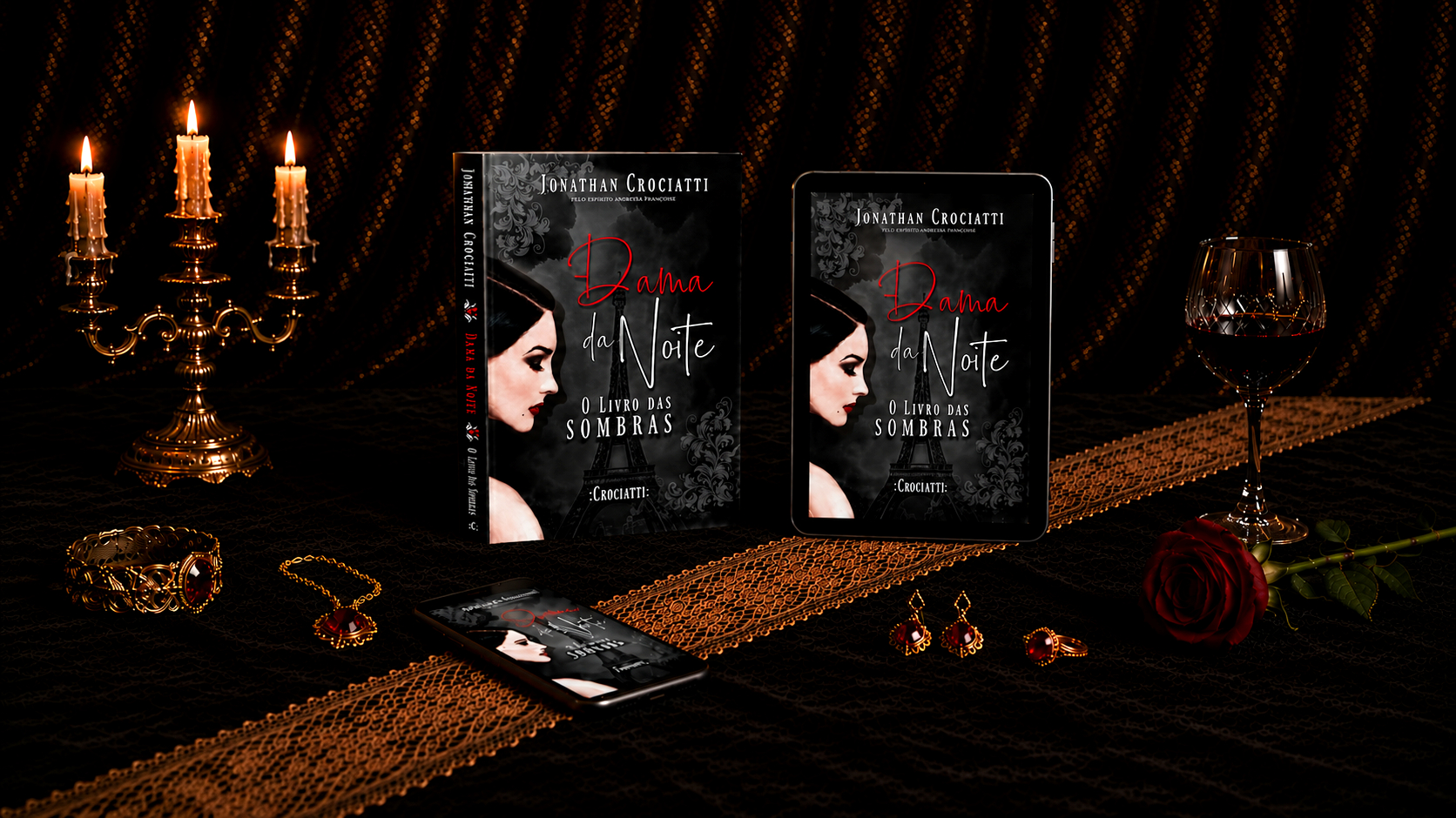 Livro e Ebook Dama da Noite: O Livro das Sombras