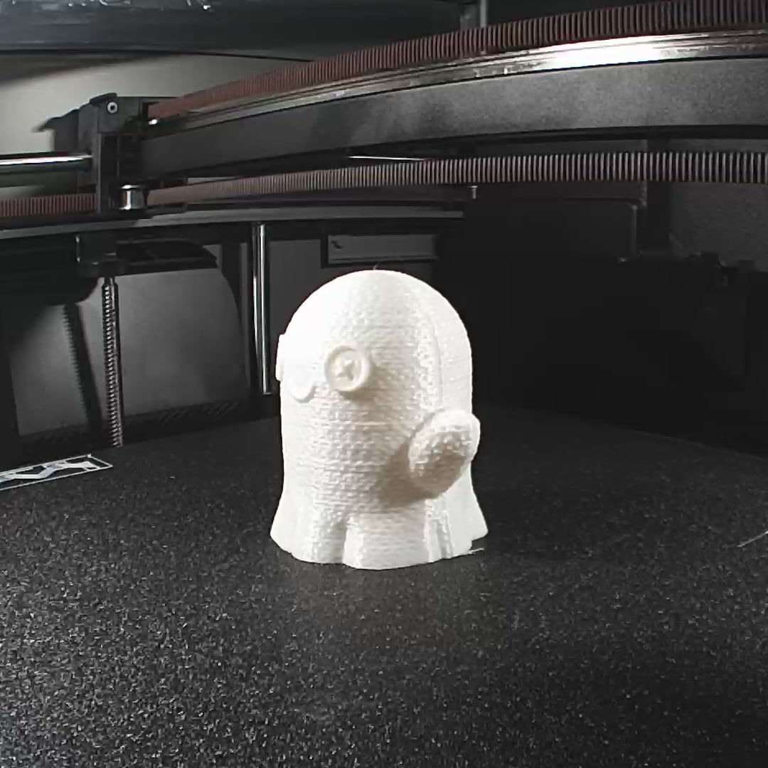 3D Printed Crochet-Look Ghost