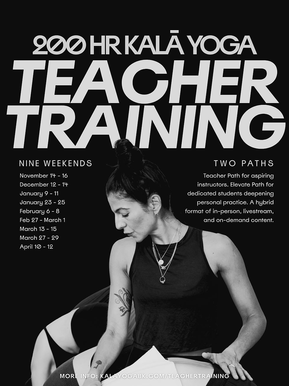 200 hour Kala Yoga Teacher Training