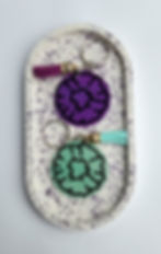 Product: 'SCRUNCHIE' Keychain with tassel