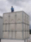 3.5mH tank with a man on the tank top