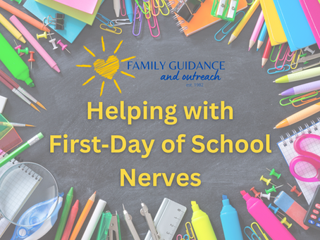 Helping Kids Cope with First‑Day of School Nerves