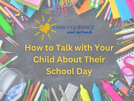 How to Talk with Your Child About Their School Day