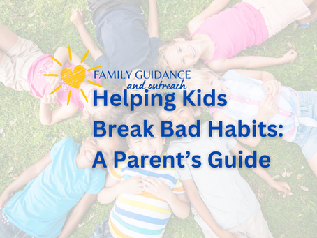 Helping Kids Break Bad Habits: A Parent’s Guide