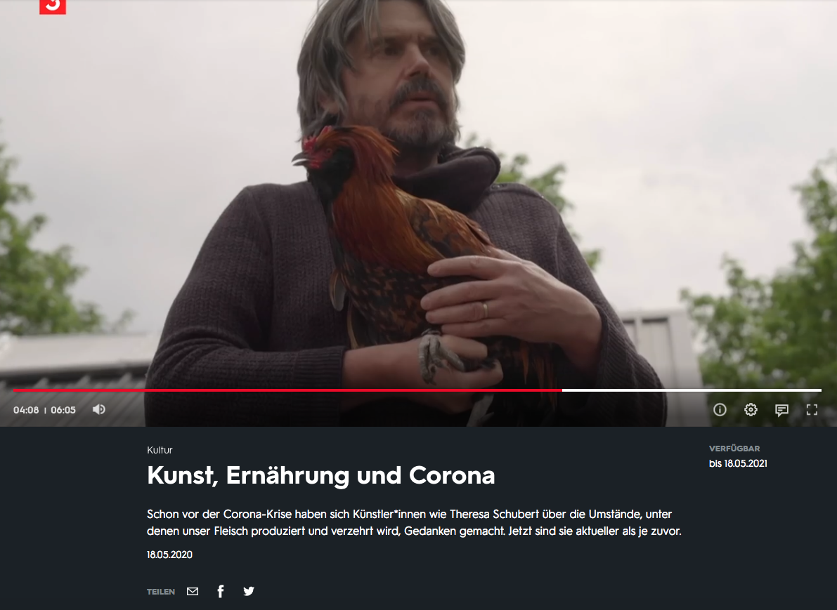 Kulturzeit on corona and art