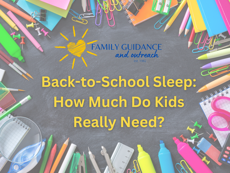 Back-to-School Sleep: How Much Do Kids Really Need?