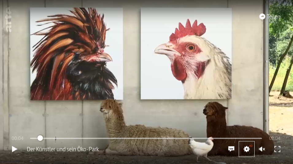 Der Künstler und sein Öko-Park
