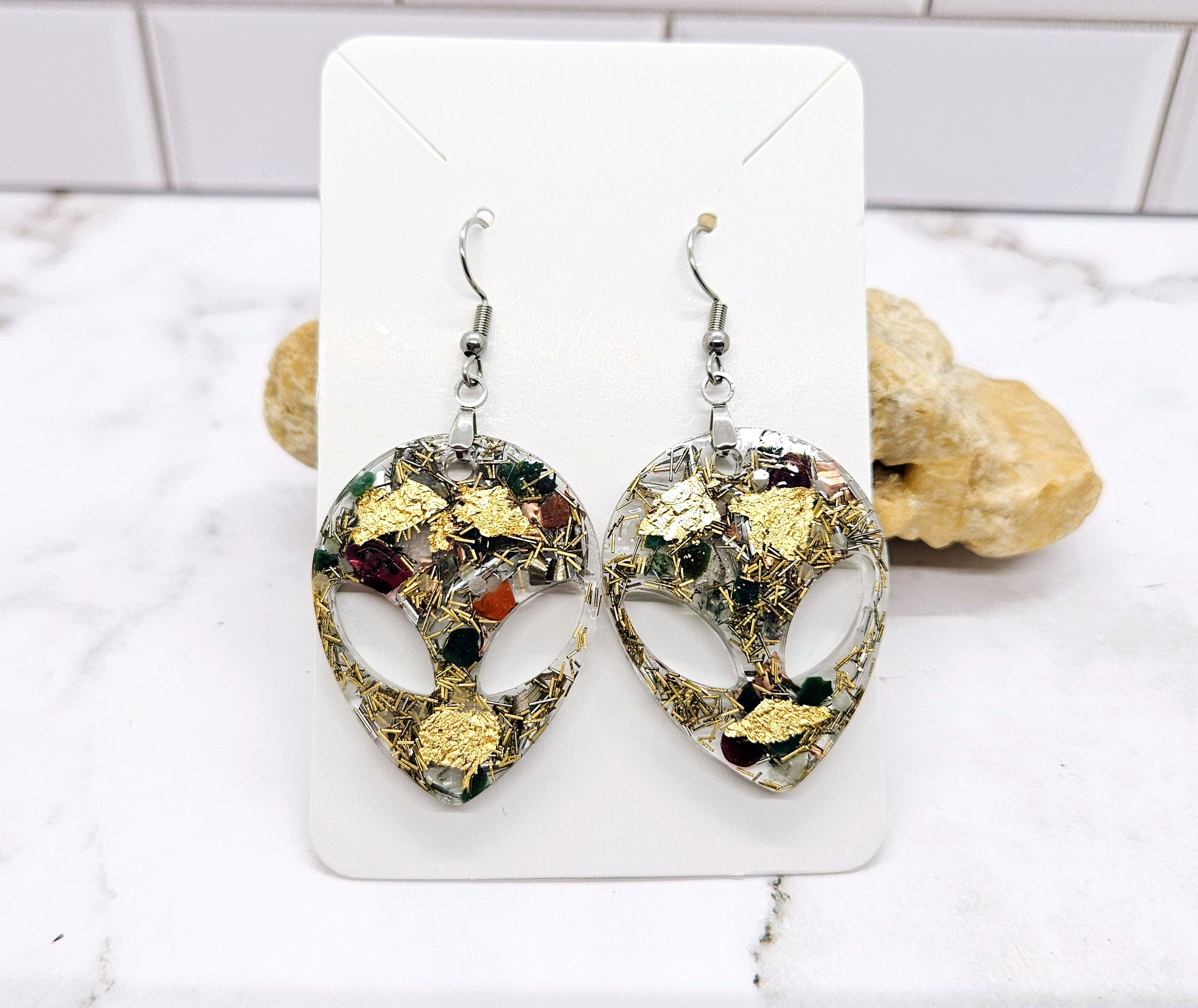 Alien Earrings