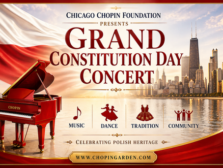 Wielki Koncert Konstytucyjny / Grand Constitutional Concert May 2, 2026 – 2:00 PM – Chopin Garden, Grant Park, Chicago