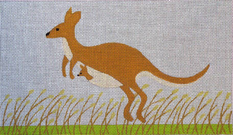 Kangaroo and Joey