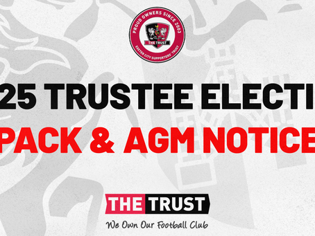 2025 Trustee Election Pack & AGM Notice