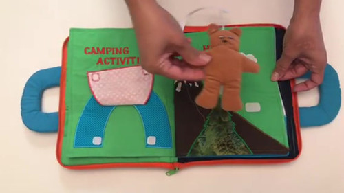 LET’S GO CAMPING BOOK | Learn and Play