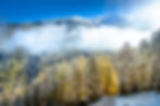 Le massif du Queyras à l'automne
