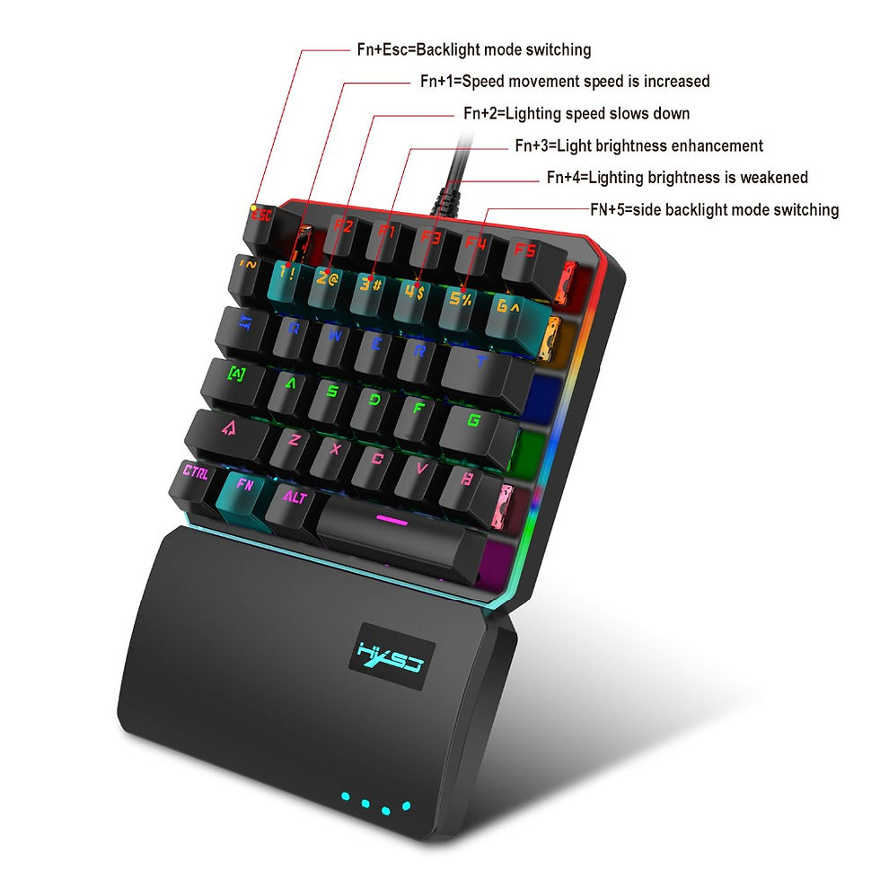TECLADO V200 BATTLEGROUNDS
