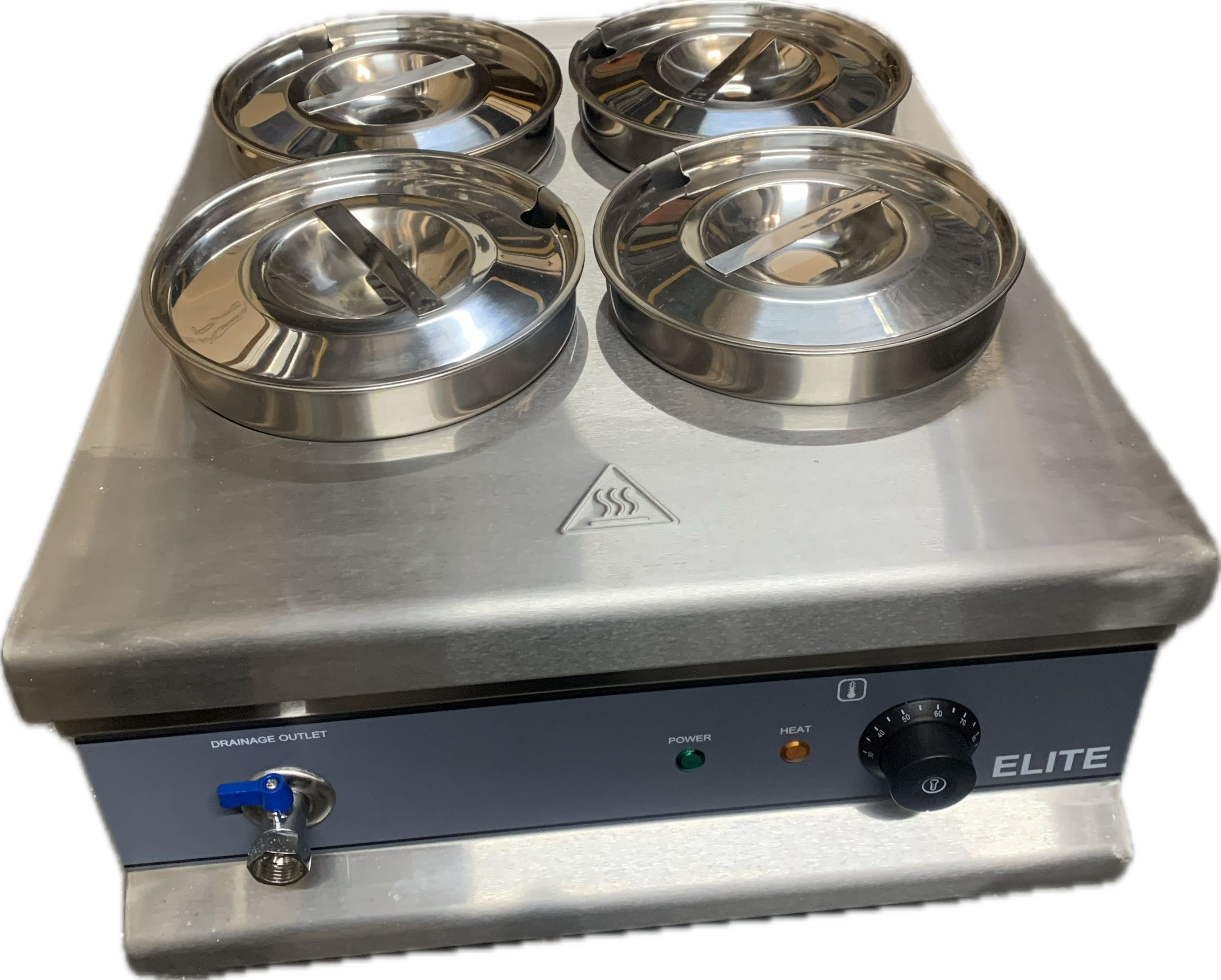 Elite 4 Pot Wet Bain Marie.